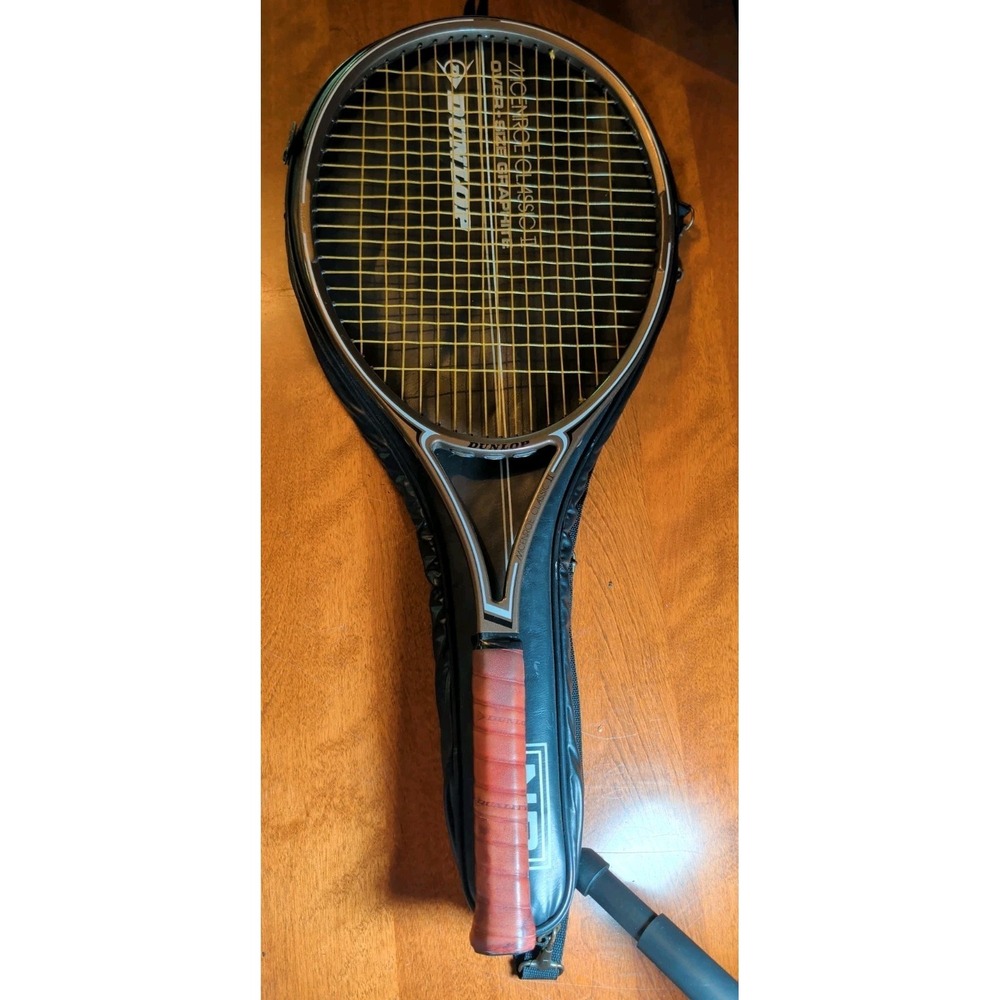 Vintage Dunlop McEnroe Classic II Tennis Racquet - Midsize. Nice Condition